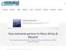 Tablet Screenshot of hidramar.com